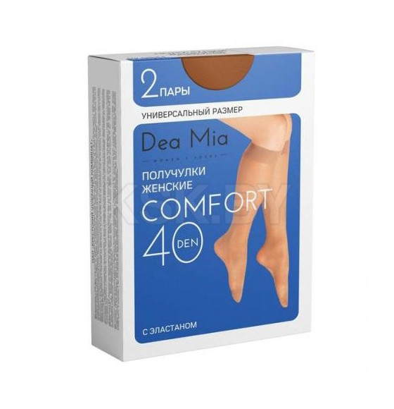 Получулки женские 1435 DEA MIA COMFORT 40 (ПА плотные эластичные), р. УНИВЕРСАЛЬНЫЙ (23-25) BRONZ (15С1435) 