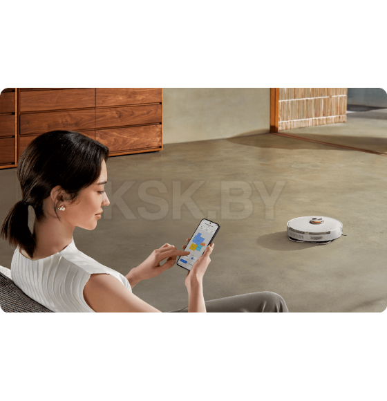 Робот-пылесос Xiaomi Robot Vacuum S20+ / BHR8159EU (белый) (BHR8159EU) 