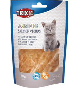 Лакомство "TRIXIE Junior" для котят, лососевые облака, без глютена и сахара, 40 г.