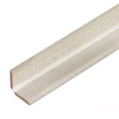 Угол складной МДФ Панельпласт Абсолют Юдзуру светлый 2620х25х25мм