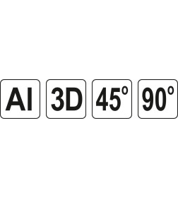 Угольник 150мм. японский 3D YT-70797 YATO