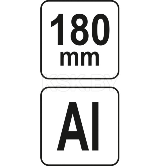 Угольник 180мм. для плотника и столяра YT-70786 YATO (YT-70786) 