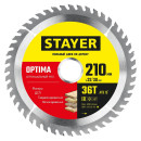 Диск пильный STAYER Optima 210x32/30мм, 36Т (36916-190-20-60) 