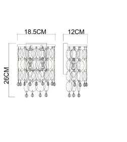 Светильник настенный ARTE LAMP A4089AP-2AB