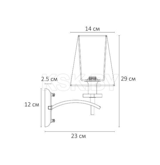 Светильник настенный ARTE LAMP A4098AP-1CC (A4098AP-1CC) 