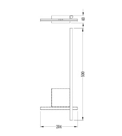 Светильник настенный ARTE LAMP A2127AP-8BK