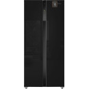 Холодильник Weissgauff WSBS 500 Inverter NoFrost Black Glass (WSBS500InverterNoFrostBlackGlass) 