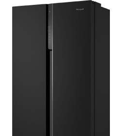 Холодильник Weissgauff WSBS 500 Inverter NoFrost Black Glass