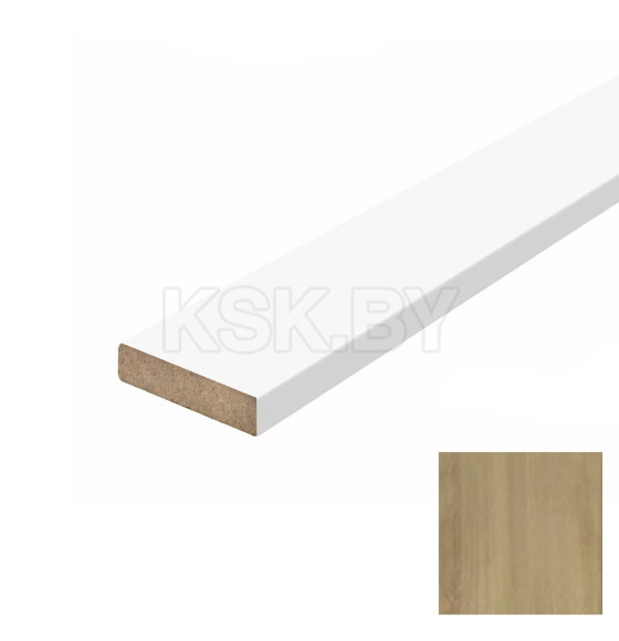 Притворная планка 30х8х2070 Дуб плато