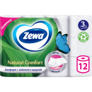 Бумага туалетная  неароматизированная Zewa Natural Comfor (3 слоя) 1х12 рул. (7322542118054) 