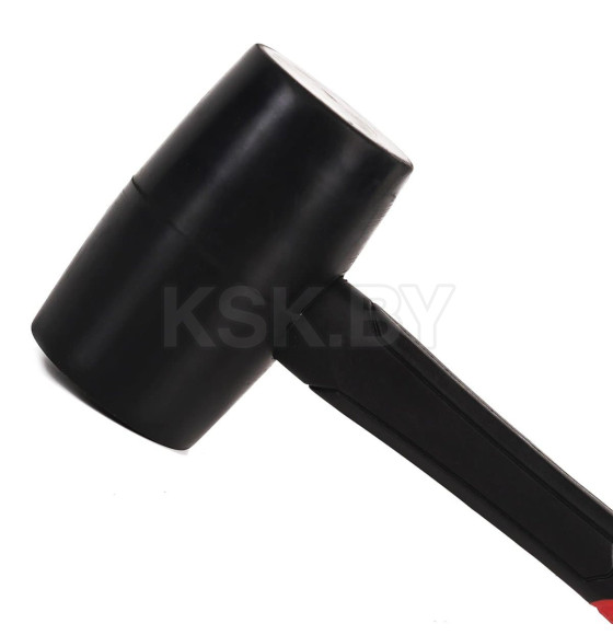 Киянка резиновая 680 гр черная с фиберглассовой рукояткой P.I.T. HHAF03-R024 (HHAF03-R024) 