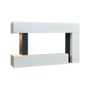 Портал MALIBU V42 Бьянко белый/серый графит