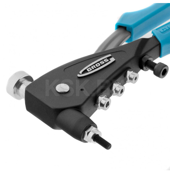 Заклепочник для резьбовых заклепок М3-M6 Gross 40410 (40410) 