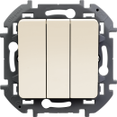 Выключатель 3-кл слоновая кость INSPIRIA Legrand (673541) 