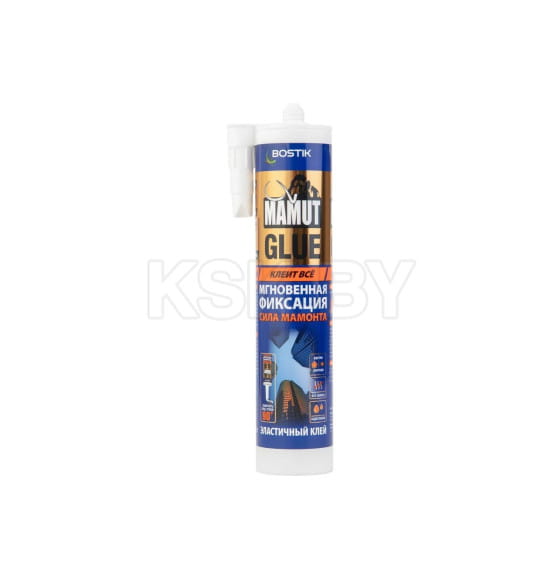 Клей монтажный BOSTIK Mamut Glue гибридный монтажный, белый 432 г (638300) 