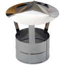 Зонт вентиляционный d100мм;  AISI304-0,5мм