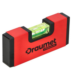 Уровень карманный с магнитом DRAUMET PREMIUM 8997