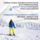 Мазь лыжная, комплект из 2 брусков, С-СЗ , (-3 -25°C), 80 г 1194560 (1194560) 