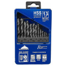 Набор сверл по металлу 1,5-6,5 мм HSS (13 шт.) VERTEXTOOLS 0987-13 (0987-13) 