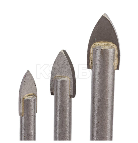 Набор сверл по стеклу 4-10 мм (5 шт.) VERTEXTOOLS (0088-5)