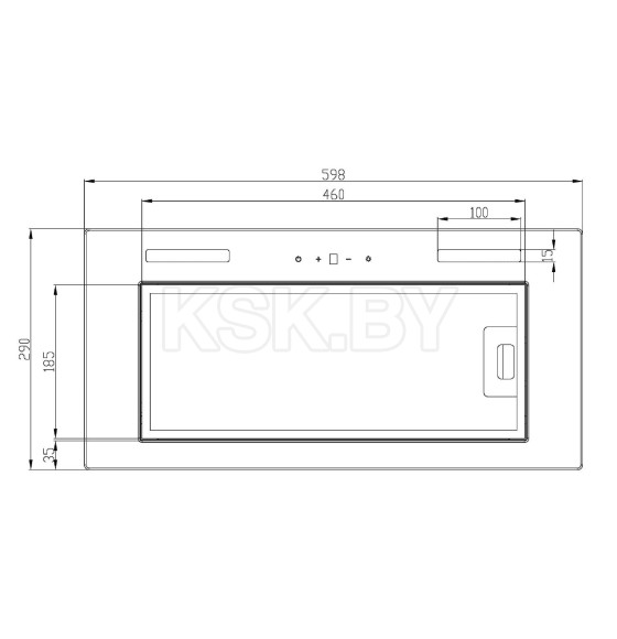 Вытяжка кухонная Schtoff Liberty 60 Black (Liberty 60 Black) 