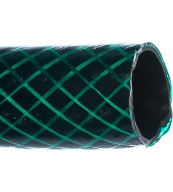 Шланг поливочный 3/4" 25 м ПВХ, трехслойный армированный (зеленый) Вихрь 73/7/2/1