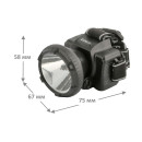 Фонарь налобный LED5366 черный 0,5Вт Ultraflash (LED5366) 