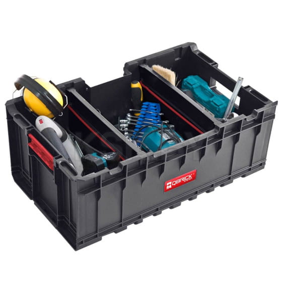Ящик для инструментов Qbrick System ONE Box Plus, черный (SKRQPBOXCZAPG002) 