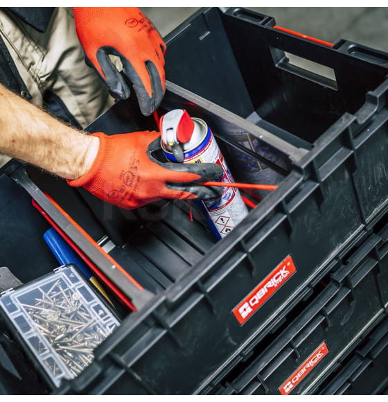 Ящик для инструментов Qbrick System ONE Box Plus, черный (SKRQPBOXCZAPG002) 