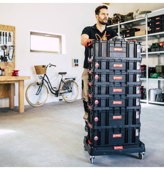 Ящик для инструментов Qbrick System TWO Box 200, черный (SKRQBOXTWO2CZAPG002) 