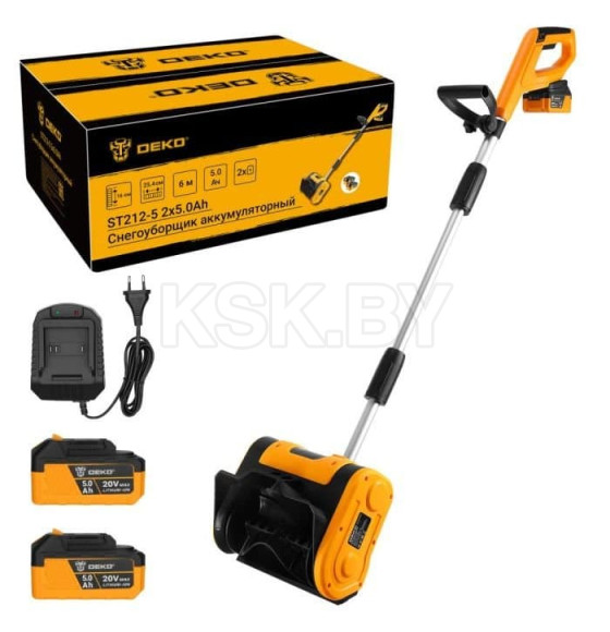 Снегоуборщик аккумуляторный DEKO ST212-5 (083-4442) 
