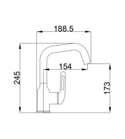 Смеситель для раковины Haiba HB10825-8