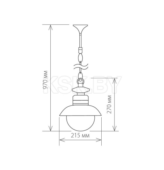 Уличный свет Talli F 3002F брауни ES (a038484) 