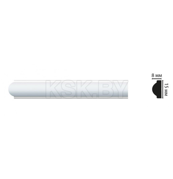Молдинг ДМ D130/80 (15*8*2000 мм)
