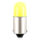 Автолампа диод T8,5 (T4W) 12V 1 COB BA9s 1-конт Белая SKYWAY комп.2 шт габарит/стоп/салон/номер (S08201081) 