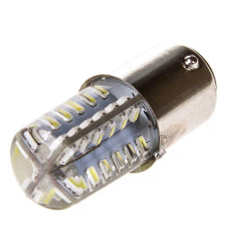 Автолампа диод S25 (P21/5W) 12V 48 SMD BAY15d 2-конт Белая SKYWAY комп.2 шт