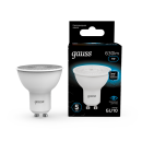 Лампа Gauss MR16 7W 630lm 6500K GU10 LED  (101506307) 