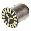 Автолампа диод S25 (P21/5W) 12V 18 SMD диодов 2-конт BAY15d Белая SKYWAY (в компл. 2 шт.) (S08201249) 