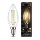 Лампа Gauss Filament Свеча 9W 680lm 2700К Е14 LED  (103801109) 