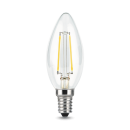 Лампа Gauss Filament Свеча 9W 710lm 4100К Е14 LED  (103801209) 