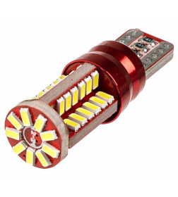 Автолампа диод T10 (W5W) 12/24V 57 SMD 1-конт Белая SKYWAY CAN BUS комп.2 шт