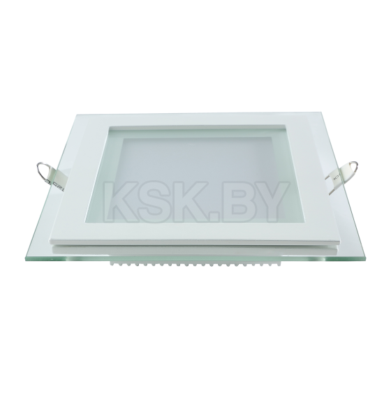 Светильник встраиваемый LED 6W 490lm 4000K 185-265V IP20 100х100х36 мм квадрат (с декоративным стеклом) Gauss Glass 948111206 (948111206) 