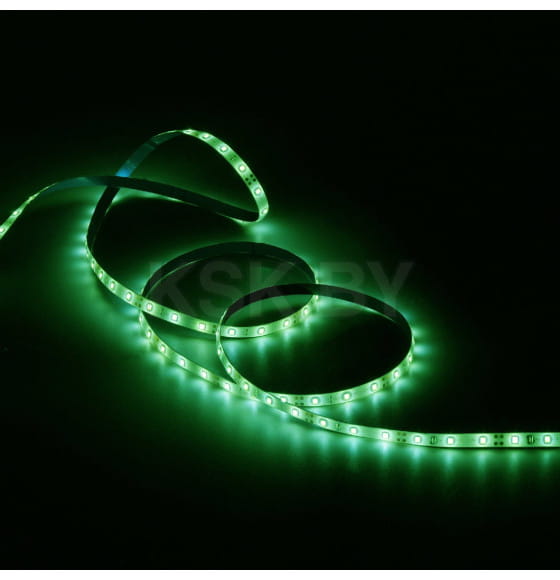 Лента Gauss LED Elementary 2835/60 12V 4.8W Зеленый 8mm IP66 5m (ZIP bag)  (356000605) 