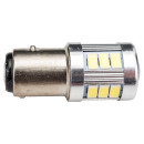 Автолампа диод S25 (P21/5W) 12/24V 18 SMD BAY15d 2-конт Белая SKYWAY комп.2 шт (S08201317) 