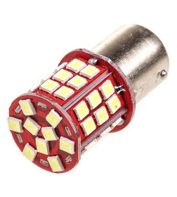 Автолампа диод S25 (P21W) 12V 45 SMD BA15s 1-конт Белая SKYWAY комп.2 шт