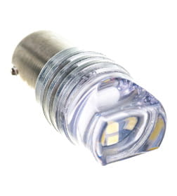 Автолампа диод S25 (P21W) 24V 9 SMD BA15s 1-конт Белая SKYWAY FLASH