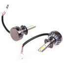 Автолампа-LED H3 13W 6000K 1500Lm 12/24V 1-конт КВАНТ (MINI) SKYWAY радиатор компл.2 шт (S08701013) 