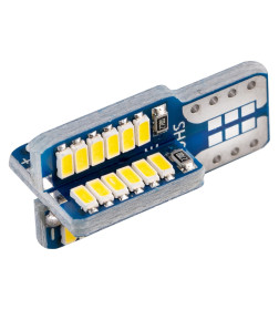 Автолампа диод T10 (W5W) 12V 48 SMD без цоколя 1-конт Белая SKYWAY CAN BUS комп.2 шт