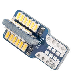 Автолампа диод T10 (W5W) 12V 48 SMD без цоколя 1-конт Белая SKYWAY CAN BUS комп.2 шт