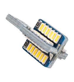 Автолампа диод T10 (W5W) 12V 48 SMD без цоколя 1-конт Белая SKYWAY CAN BUS комп.2 шт